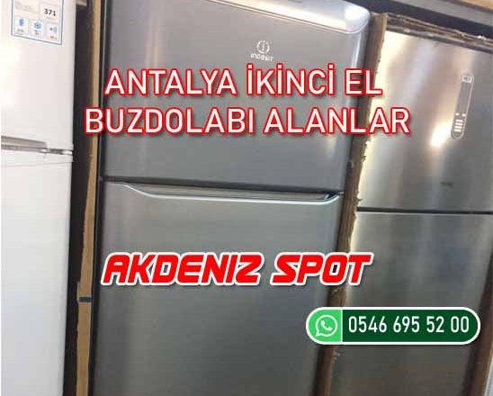 Antalya İkinci El Buzdolabı Alanlar